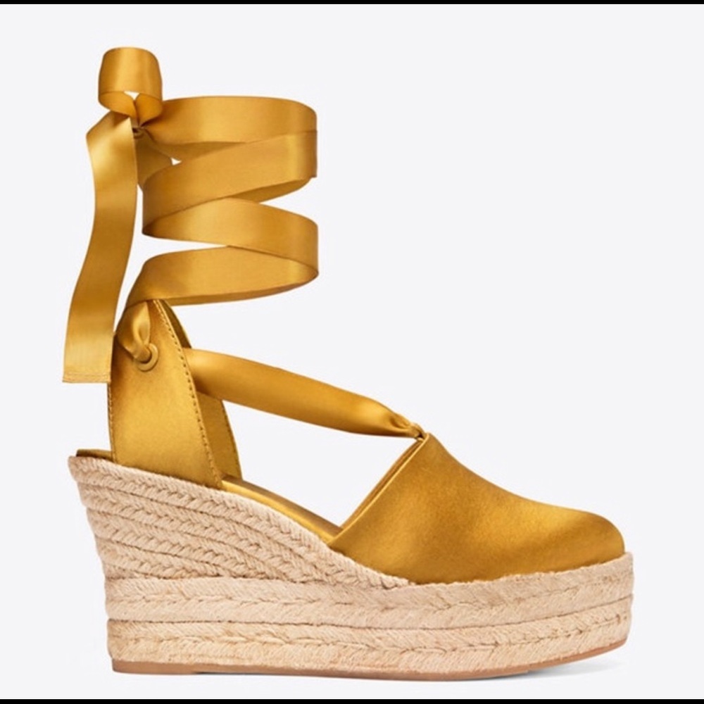 Tory Burch Elisa Wedge Espadrille
